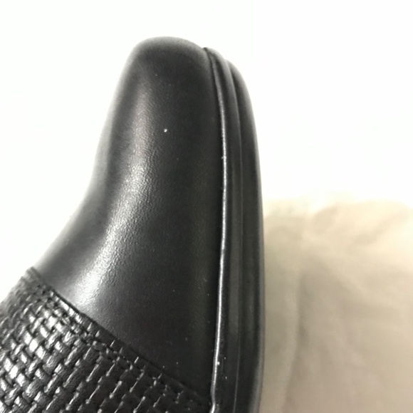 NEW Clarks Leather Emily Rae Black Pump Women's Size 8.5 Wide Ankle Strap - Picture 12 of 16